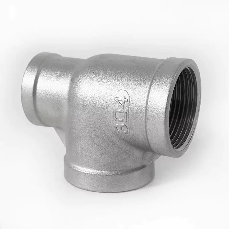 BSP rustfritt stål VVS Small Side Tee
