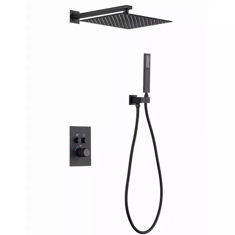 In-Wall Square overhead trykkdusjhode