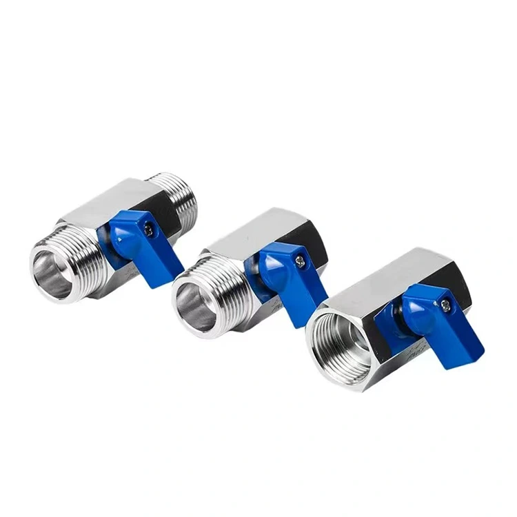 Spesiell mini kuleventil for HVAC og gass